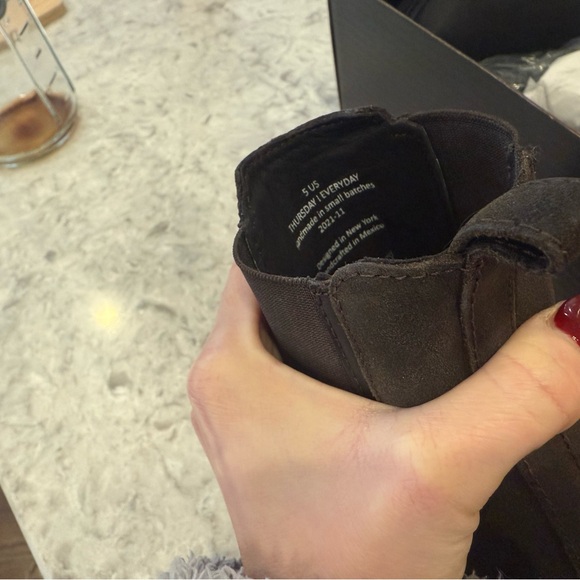 Dark Green Thursday Boot Company Chelsea Boots (W 5) - Picture 2 of 4